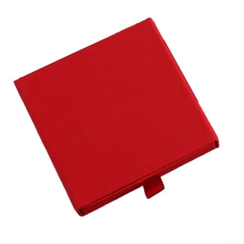 Whychstore Schmuckschatulle im Schubladen-Stil, Reisebox, tragbare Box, 10 cm, Rot von Whychstore