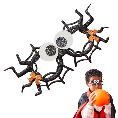 Wiclnyg Halloween-Brille,Halloween-Partybrille,Kreative gruselige Spinnen-Fledermaus-Halloween-Brille | Cosplay-Zubehör, Partyzubehör, Halloween-Kostüm für Rollenspiele, Karneval, Cosplay-Party von Wiclnyg