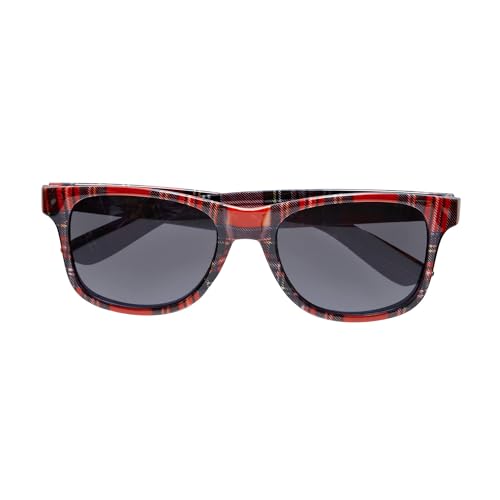 Widmann 0339G - Brille Tartan, rot, Sonnenbrille, Karneval, Mottoparty von W WIDMANN MILANO Party Fashion