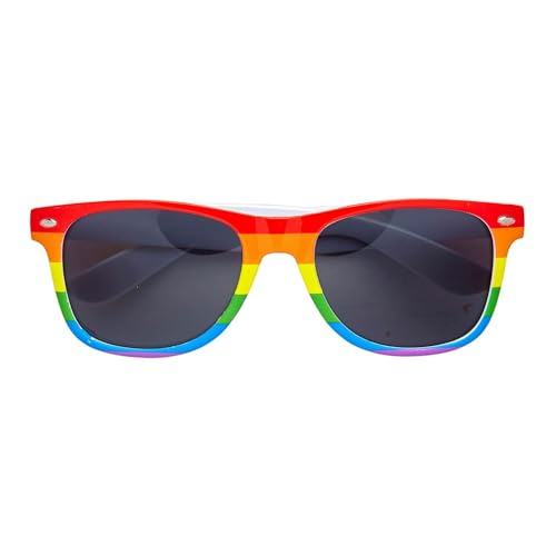 Widmann 67291 - Brille Regenbogen, Christopher Street Day, Karneval, Mottoparty von W WIDMANN MILANO Party Fashion