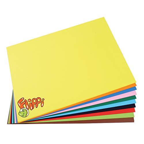 Flippi Fotokarton, 50x70 cm, 300g/qm | Wiemann Lehrmittel (100 Bogen in 10 verschiedenen Farben) von Wiemann Lehrmittel
