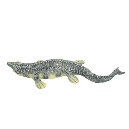 Wifehelper Pädagogische Mosasaurus-Dinosaurier-Actionfigur, Lebensechtes Spielzeug für, Weiches Gummimaterial von Wifehelper