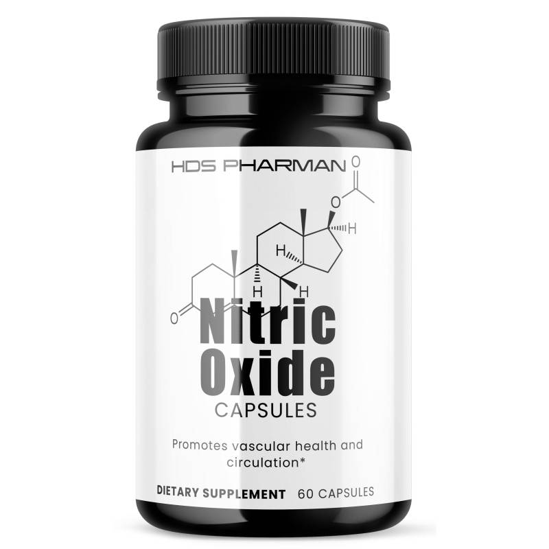 L-Arginine L-Citrulline Capsules - Nitric Oxide Booster For Performance, Endurance & Muscle Support 60 Vegan von WildRootNatural