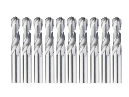 10 stücke Vollwolfram Drll Bit Hartmetallbohrer for CNC Hartmetallbohrer 1,0-6,0mm Metallbearbeitung Bit Hartmetallfräser(2.8mm) von Wildeep