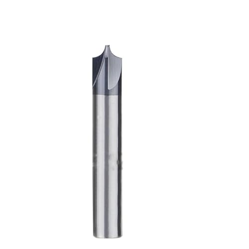 1pc konvexe Fräslegierung Beschichtung Wolframstahl Werkzeug durch Aluminium 4 Blatt Schaftfräser Großhandel Top Stahlfräser HRC55(12xR5.0,Aluminum) von Wildeep