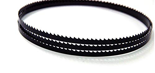 2pcs 150 0x10x0.35mm Bandsägeklinge 4 6 10 14 TPI Carbon Band Sägeblätter 1500 mm Holzbearbeitungswerkzeuge Zubehör(4 TPI) von Wildeep