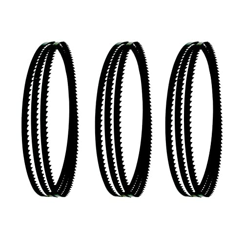 3pcs 1425x9.35x0,5 mm Bandsäsäslatt 3 4 6 10 14 TPI Carbon Band Sägeblätter Holzbearbeitungswerkzeuge Accessoires for Draper BS200A(14 TPI) von Wildeep