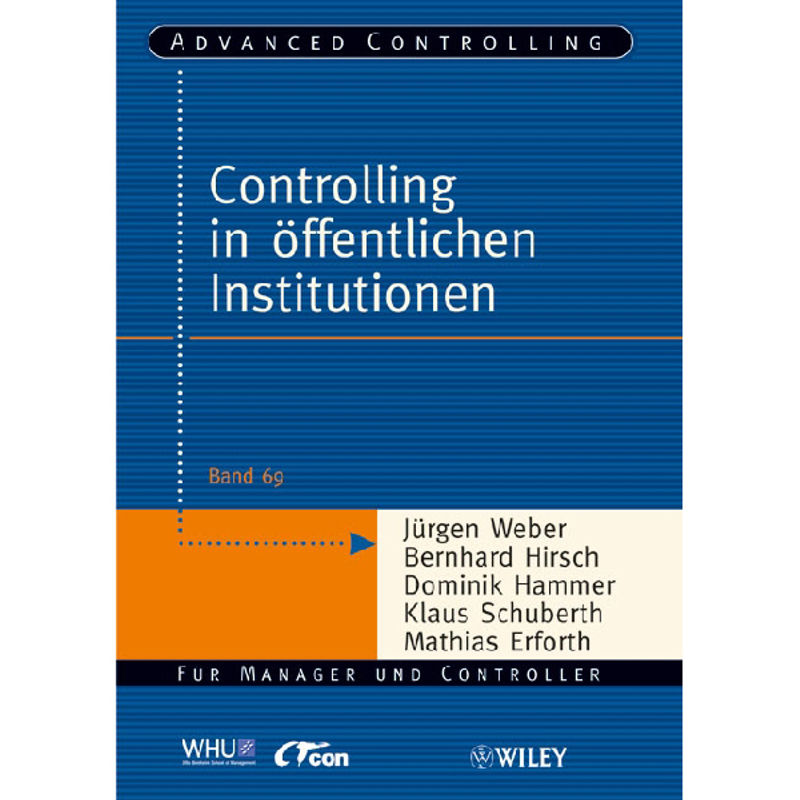 Controlling In Öffentlichen Institutionen - Bernhard Hirsch, Jürgen Weber, Dominik Hammer, Kartoniert (TB) von Wiley-VCH