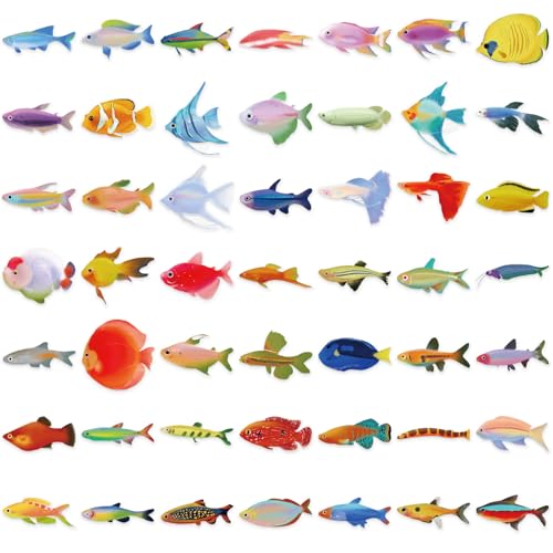 50 Blätter Ozeane Aufkleber Fisch Aufkleber Sammelalbum Belohnung Sea Animal Dekorative 50 Blätter Ozeane Aufkleber Fisch Aufkleber Sammelalbum Belohnung Sea Animal Dekorative von Wilgure