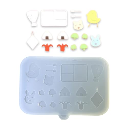 Mehrere Stile Silikon Fondant Formen Set Pralinen Backzubehör Werkzeug Robuste Und Flexible Materialien von Wilgure