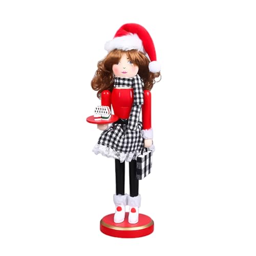 Wilgure Weihnachtsthema Figur Für Schreibtisch Display Elegante Büro Desktops Ornament Holzfigur Skulptur Tischdekoration von Wilgure