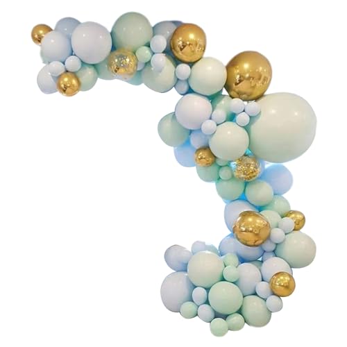 Wilitto Luftballons Girlande Bogen Kit, Regenbogen Ballon Bogen Girlande Kit Latex Ballons Set für Baby Shower Hochzeit Jahrestag Geburtstag Party 2024 Abschlussfeier Halloween Herbst Themed von Wilitto