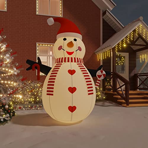 Willood Aufblasbarer Schneemann mit LEDs 360 cm von Willood