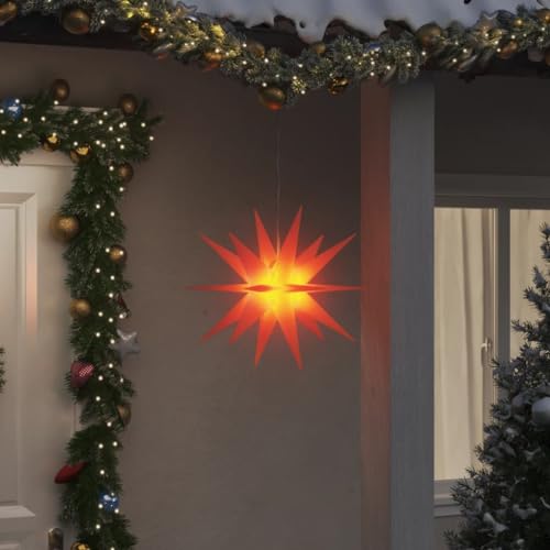 Willood LED-Weihnachtsstern Faltbar Rot 43 cm von Willood