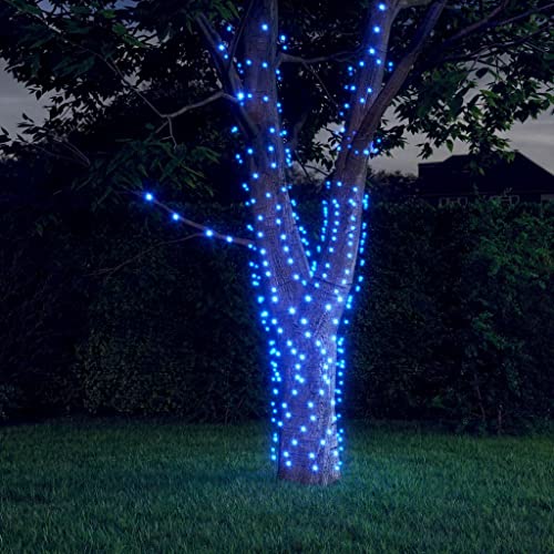 Willood Solar-Lichterketten 5 Stk. 5x200 LED Blau Innen Außen von Willood