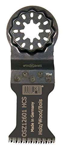 WILPU OSZ 12605 Oszillierendes Sägeblatt 50x35mm mit STARLOCK-Aufnahme - 5 Stück von Wilpu