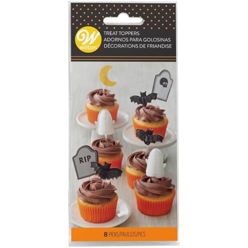 Wilton 05-0-0148 Tortentopper Halloween pk/8, Papier von Wilton