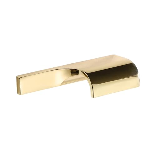 Windmilne Gold-Schwarze Küchengriffe, Schubladenknöpfe, Schrankgriffe, Kommode, Kleiderschrank, Möbelgriff, Türbeschläge (Gold, 79 mm) von Windmilne