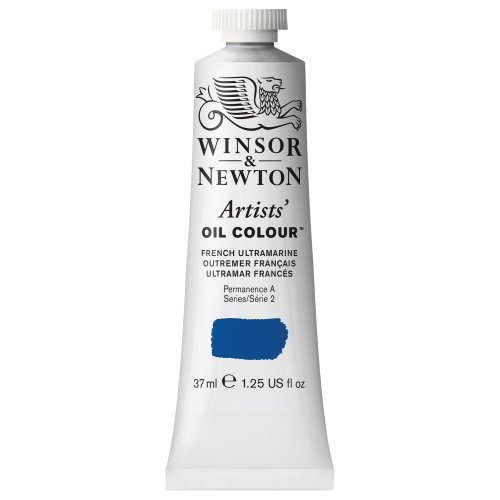 Winsor & Newton 1214283 Artists Ölfarbe - 37ml Tube, Künstler - Ölfarbe mit höchstmöglicher Pigmentierung, höchste Lichtechtheit - Französisch Ultramarin von Winsor & Newton