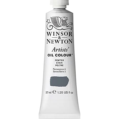 Winsor & Newton 1214511 Artists Ölfarbe - 37ml Tube, Künstler - Ölfarbe mit höchstmöglicher Pigmentierung, höchste Lichtechtheit - Zinn von Winsor & Newton