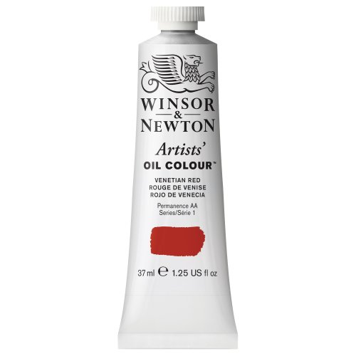 Winsor & Newton 1214678 Artists Ölfarbe - 37ml Tube, Künstler - Ölfarbe mit höchstmöglicher Pigmentierung, höchste Lichtechtheit - Venezianischrot von Winsor & Newton