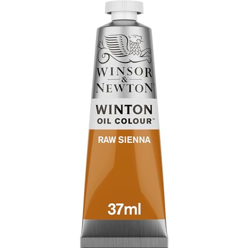 Winsor & Newton 1414552 Winton, feine hochwertige Ölfarbe - 37ml Tube mit gleichmäßiger Konsistenz, Lichtbeständig, hohe Deckkraft, Reich an Farbpigmenten - Siena natur von Winsor & Newton