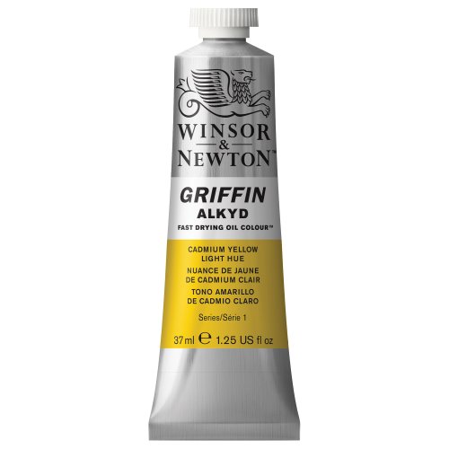 Winsor & Newton 1914667 Griffin Alkyd schnell trocknende Ölfarbe 37ml Tube, hergestellt aus hochwertigen Pigmenten, Lichtecht - Ultramarin - Grünton von Winsor & Newton