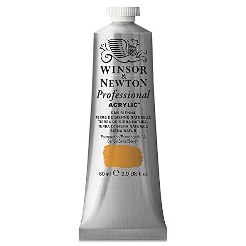 Winsor & Newton 2320552 Professional Acrylfarbe in Künstlerqualität, hohe Farbbrillanz & Deckkraft, Archivqualität, 60ml Tube - Siena Natur von Winsor & Newton