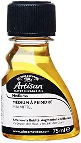 Winsor & Newton 2621725 Artisan Öl - Malmittel für wassermischbare Ölfarben - Ölmalmittel, 75ml Flasche von Winsor & Newton