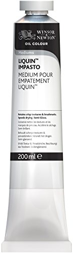 Winsor & Newton 3036753 Ölmalmittel, Liquin Impasto, 200 ml Tube, Schnelltrocknendes Impastomedium mit fester Konsistenz und geringem Pinselabdruck von Winsor & Newton