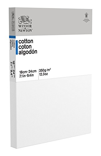 Winsor & Newton 6201056 - Keilrahmen " Classic " 3-fach grundiert 350 g/m², Leistendicke 19 mm, Baumwolle - 18 x 24 cm von Winsor & Newton