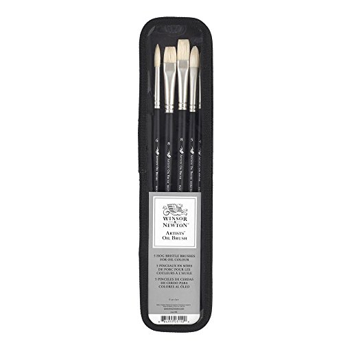 Winsor & Newton "Artists" HOG Öl Pinsel (5 Stück) von Winsor & Newton