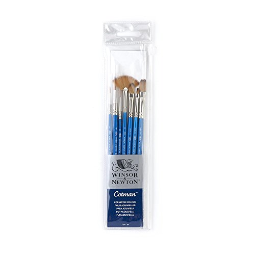 Winsor & Newton "Cotman Pinsel Kurzer Griff (7 Stück) von Winsor & Newton