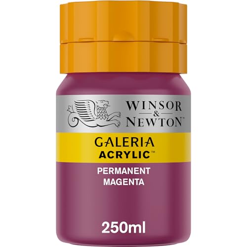 Winsor & Newton Galeria, Acrylfarbe, Permanentmagenta, 250ml-Acrylfarbe, 250 von Winsor & Newton