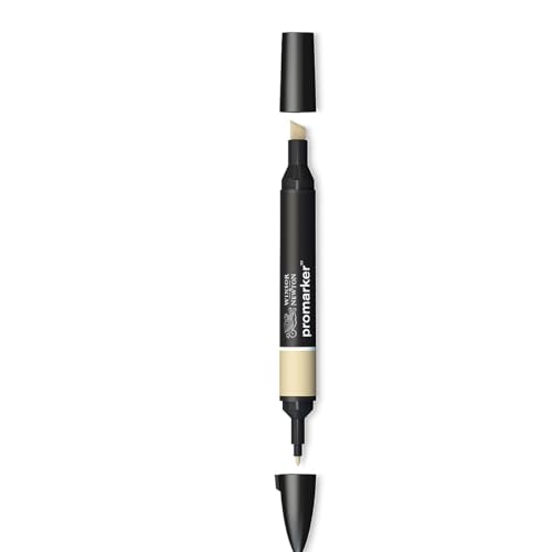 Winsor & Newton " ProMarker " 0203174 - Professioneller Layoutmarker - 2 Spitzen, fein & breit für Zeichnungen, Design & Layouts - Sandstein von Winsor & Newton