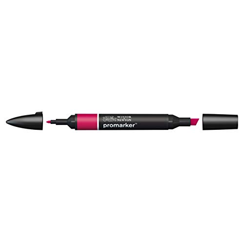 Winsor & Newton " ProMarker " 0203273 - Professioneller Layoutmarker - 2 Spitzen, fein & breit für Zeichnungen, Design & Layouts - Kardinalrot von Winsor & Newton