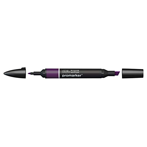 Winsor & Newton " ProMarker " 0203290 - Professioneller Layoutmarker - 2 Spitzen, fein & breit für Zeichnungen, Design & Layouts - Aubergine von Winsor & Newton