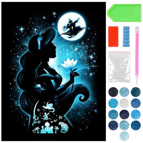 DIY 5D Diamond Painting Katze, Diamond Painting Bilder für Kinder Erwachsene,5D Diamant Painting Set, Diamant Malerei Kits für Home Wall Décor Büro Dekoration(30X40CM) von Wirhaut