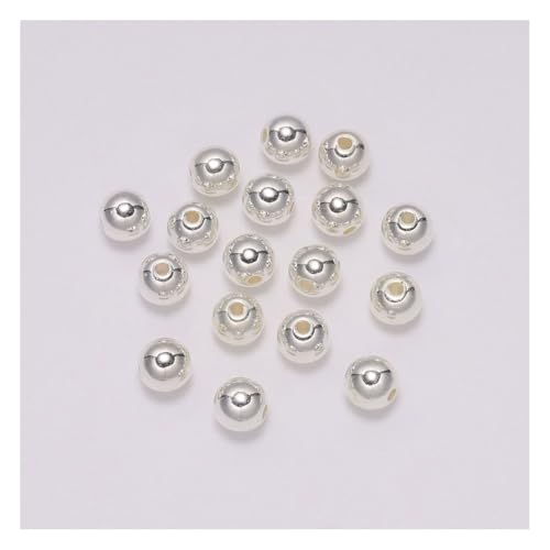 Wisafory 100 Stück Perlen zum Basteln Kunstharzperlen Glasperlen Acryl-Kunststoff-Perlen Bastelperlen Runde Kunststoffperlen mit Loch für Schmuckherstellung Halsketten Armbänder Silber 8mm Wisafory 100 Stück Perlen zum Basteln Kunstharzperlen Glasperlen Acryl-Kunststoff-Perlen Bastelperlen Runde Kunststoffperlen mit Loch für Schmuckherstellung Halsketten Armbänder Silber 8mm von Wisafory