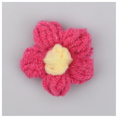 Wisafory 50 Stück Gehäkelte Blumenapplikation Blumen Patches Gestickte Applikationen zum Aufnähen Blumen Nähapplikationen Zubehör für DIY Handwerk Kleidung Taschen Hüte Haarschmuck 25# von Wisafory