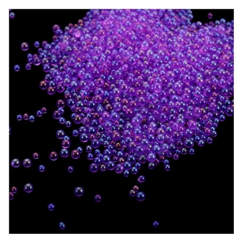 Wisafory Glasperlen 20g 0.4~3mm Harz Blasen Perlen Ohne Loch Wassertropfen-Perlen Harzfüllmaterial Micro Caviar Beads für Harzherstellung Nagel Kunst DIY Verschönerung Dekorationen Dunkelviolett Wisafory Glasperlen 20g 0.4~3mm Harz Blasen Perlen Ohne Loch Wassertropfen-Perlen Harzfüllmaterial Micro Caviar Beads für Harzherstellung Nagel Kunst DIY Verschönerung Dekorationen Dunkelviolett von Wisafory