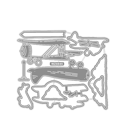 Wisafory Stanzschablonen für Stanzmaschine Metall Schneiden Sterben Stanzform Neuheiten Stanzen für DIY Geburtstage Scrapbooking Kunst Handwerk Supplies Einladungskarten 4# von Wisafory