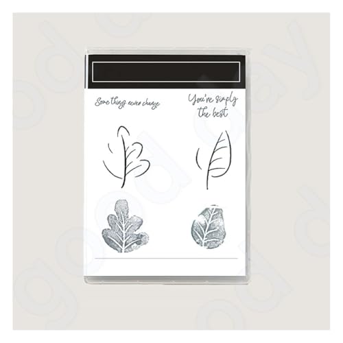 Wisafory Stempel und Stanzschablonen Set Stempel und Stanzformen Silikonstempel und Stanzen Set Weihnachts Stanzformen Schablonen für DIY, Scrapbooking, Grußkarten, Geschenkkarton-Dekoration 20# von Wisafory