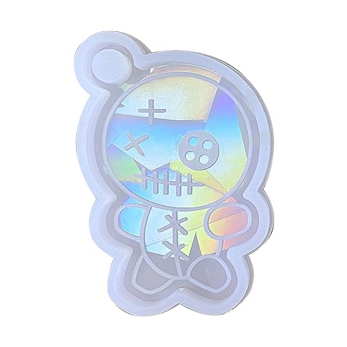 Halloween Holographische Schlüsselanhänger Anhänger Silikonform Mumie Silikon Kristall Epoxidharz Form Für Halsketten Ornament von Wjsdsg