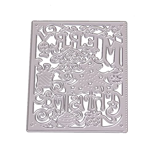 Wjsdsg Baum Metall Stanzformen Schablone Scrapbooking Album Papier Karte Vorlage Form Präge Handwerk Dekoration von Wjsdsg