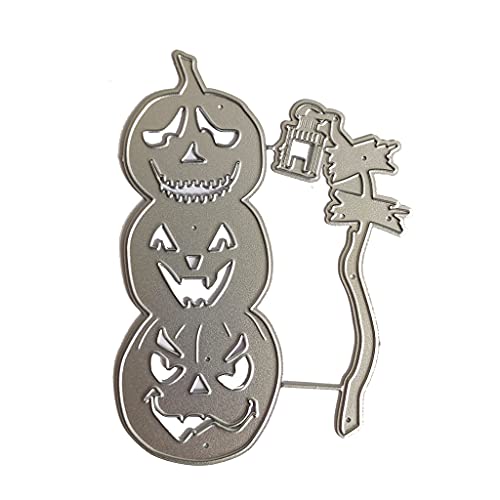 Wjsdsg Halloween Metall Stanzformen Schablone Scrapbooking Album Papier Karte Vorlage Form Präge Handwerk Dekoration von Wjsdsg