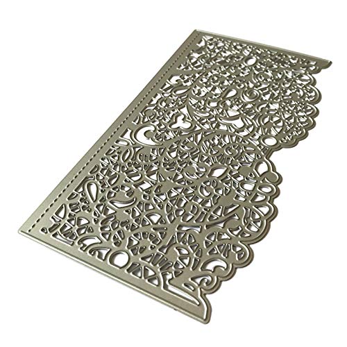 Wjsdsg Hochzeit Spitze Metall Stanzformen Schablone Scrapbooking Album Stempel Papier Karte von Wjsdsg