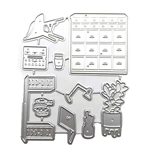 Wjsdsg Möbel Metall Stanzformen Schablone Scrapbooking Album Papier Karte Vorlage Form Präge Dekoration von Wjsdsg