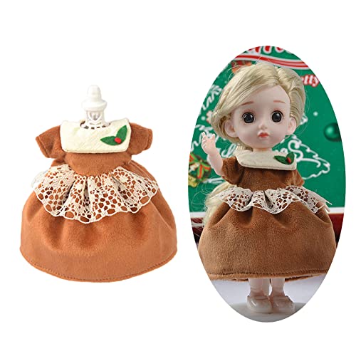 Wjsdsg Weihnachten Baby Mädchen Für Anzug Miniatur Puppen Kleidung Zubehör Liefert Für Kleine Baby Mädchen Kleidung von Wjsdsg