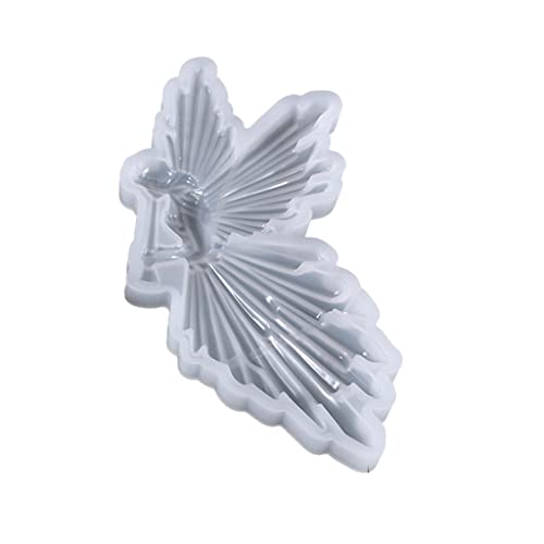 Crystal Girl Epoxidharz Flöte Silikonform Stanzwerkzeug für Home Decoration von Wkldjf